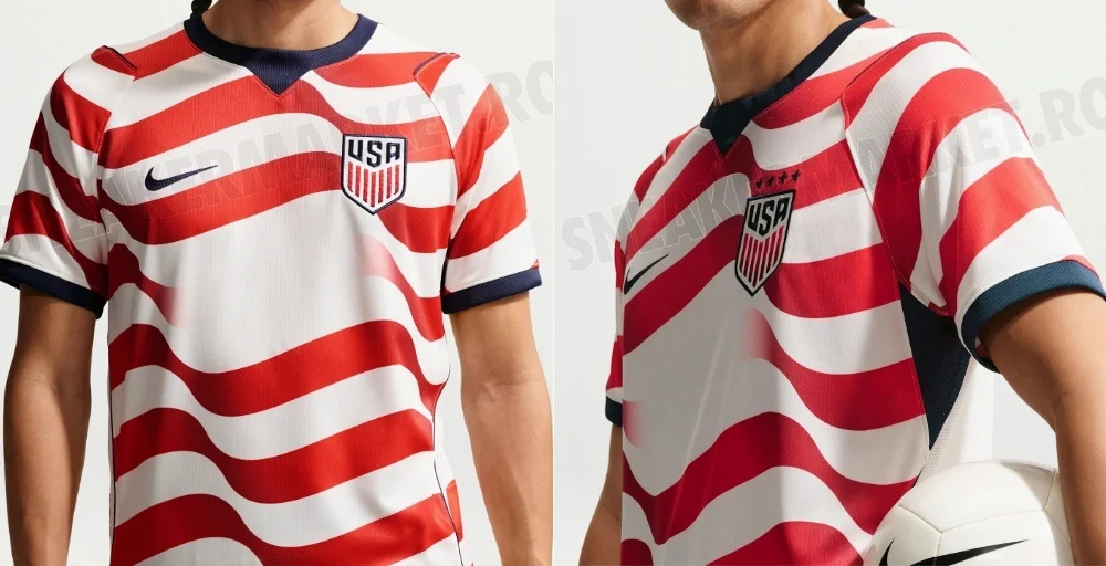 Estados Unidos presenta su camiseta para el Mundial