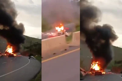 Nuevo atentado en Colombia: furgoneta explota en la vía Panamericana y afecta movilidad en la zona