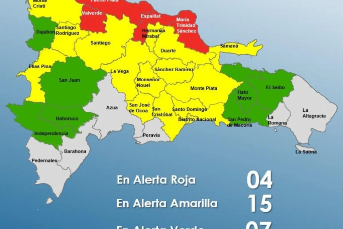 COE reporta más de 700 desplazados y mantiene 26 provincias en alerta