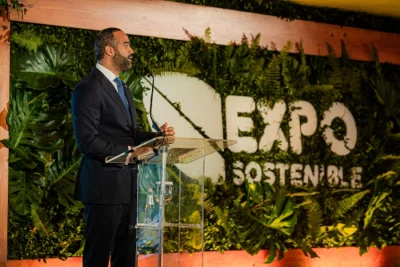 Samuel Sena destaca la alta participación en Expo Sostenible 2026