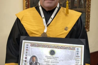 Massimiliano Scerra fue honrado en Sevilla por sus aportes al desarrollo de tecnologías para la rehabilitación