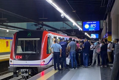 Restablecen servicio en el Metro de Santo Domingo tras falla eléctrica
