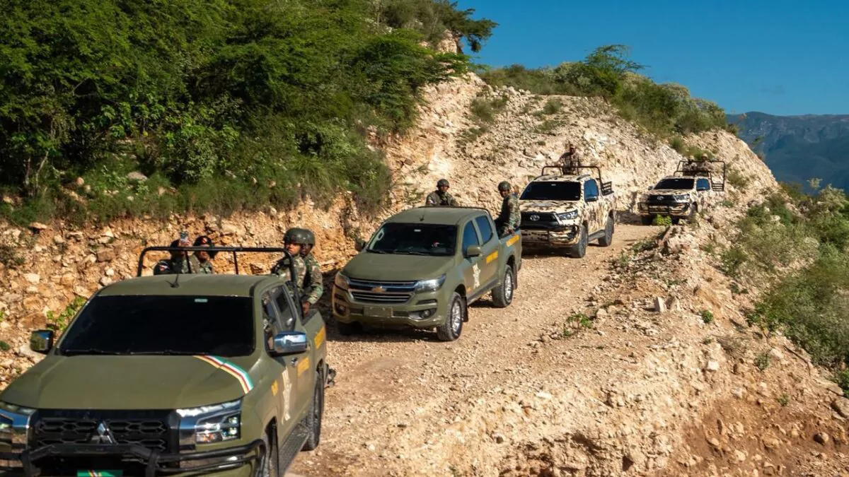 Ministro de Defensa supervisa zona fronteriza en Jimaní para fortalecer esquemas de seguridad y defensa