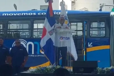 OMSA relanza corredor 27 de Febrero con más de 12 autobuses renovados y servicio gratis por 15 días