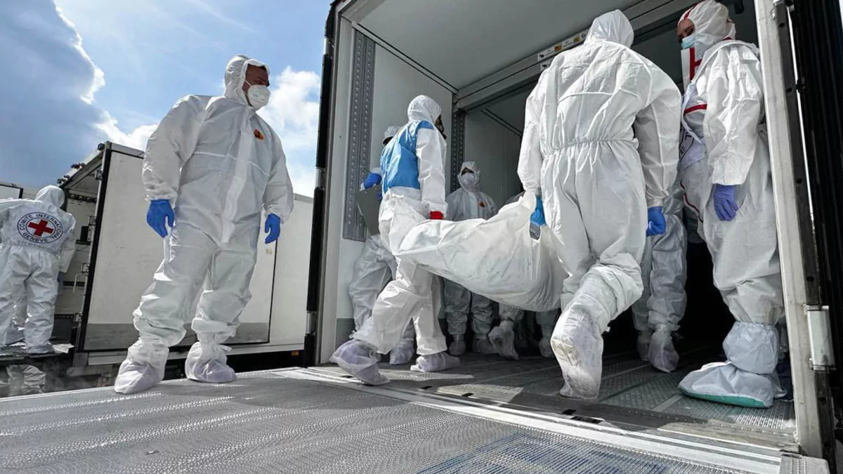 Rusia anuncia el canje de cadáveres de mil soldados ucranianos por 41 rusos