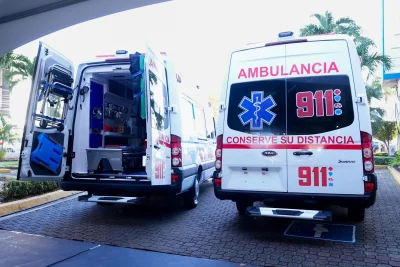 Autoridades detecta una ambulancia transportando haitianos indocumentados en Dajabón