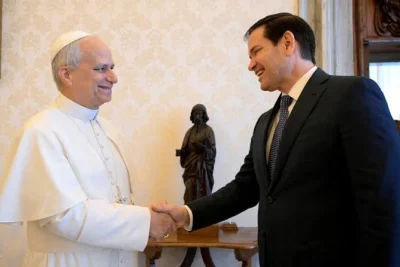 Marco Rubio llega al Vaticano para hablar con León XIV sobre Cuba y la relación bilateral