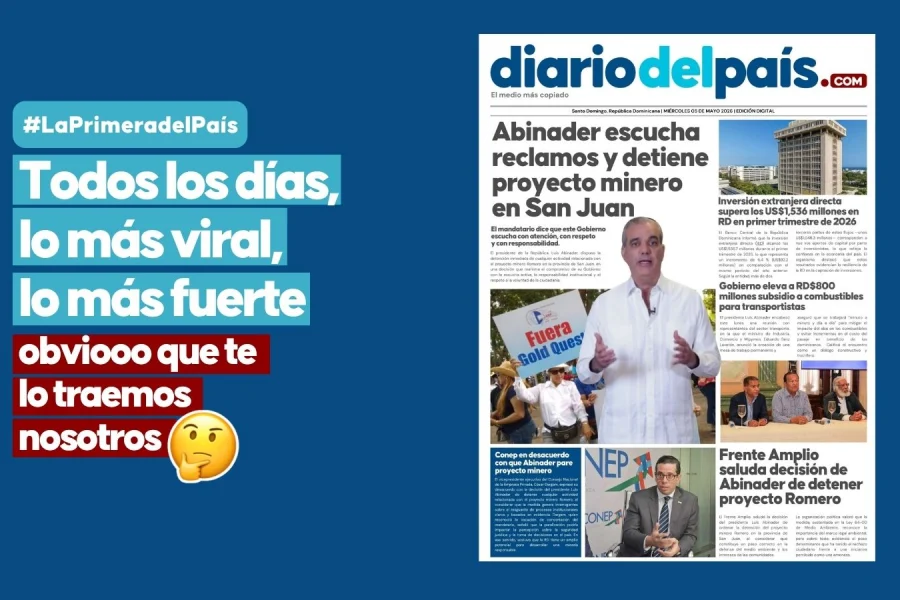 Abinader le metió el frenazo al proyecto minero