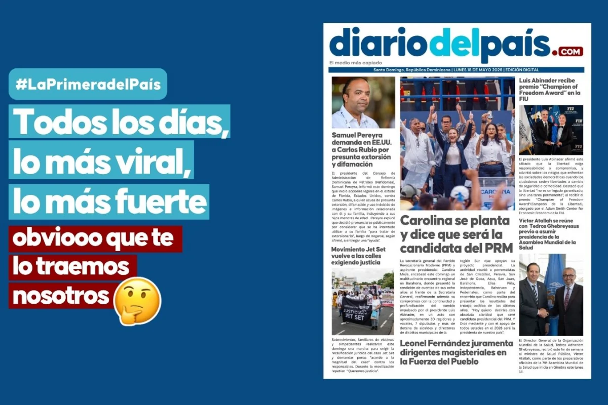 Carolina se planta y dice que será la candidata del PRM