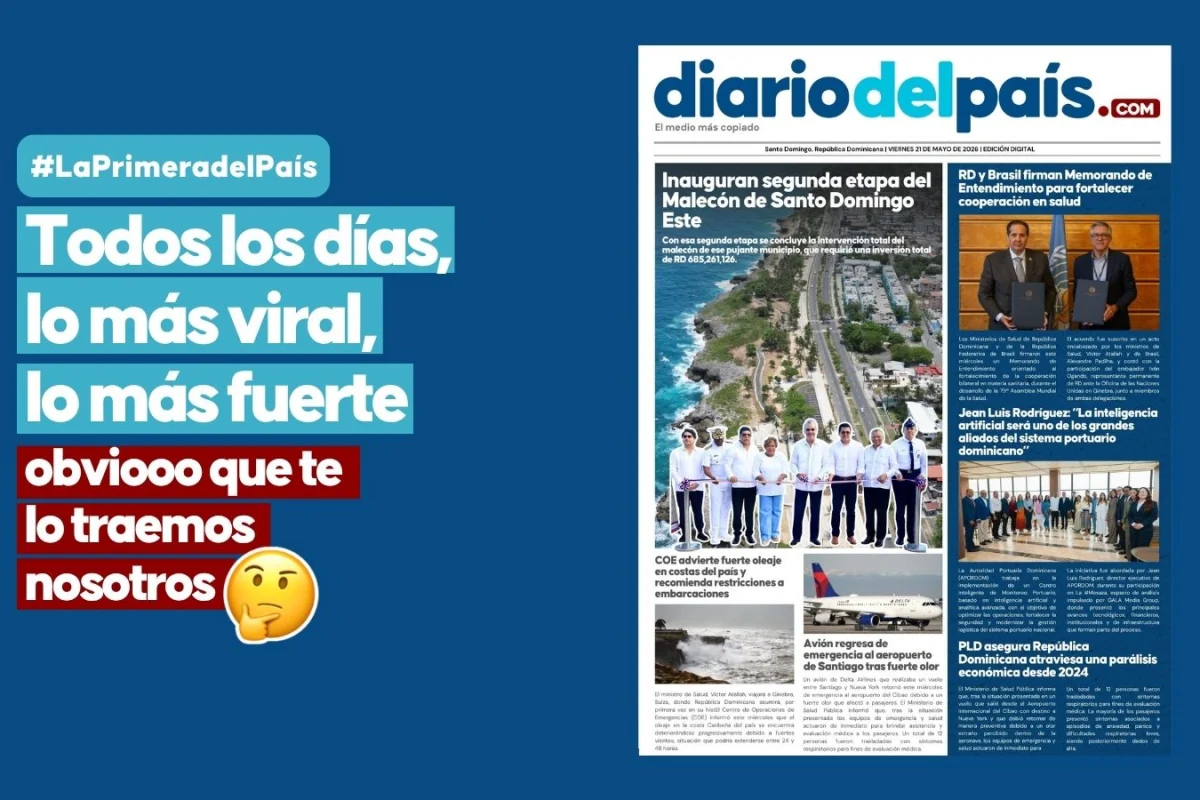 Malecón nuevo en SDE, no hubo peligro en vuelo que regresó de NY y el PLD soltando veneno
