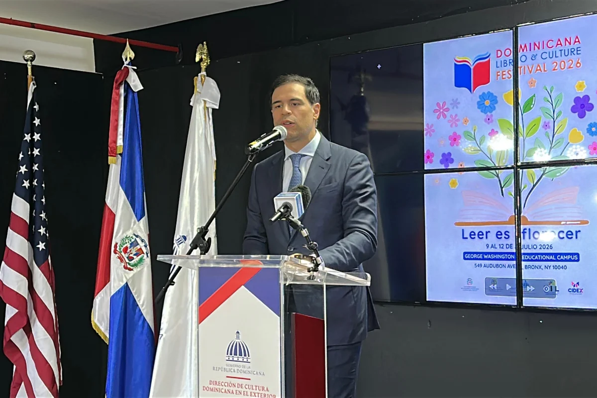 Roberto Ángel anuncia la realización de Dominicana Libro & Culture Festival – New York 2026