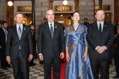 Abinader participó en cena oficial en honor a jefes de Estados ofrecida por presidente de Costa Rica