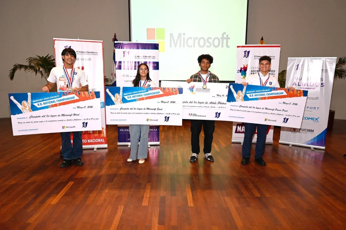 Estudiantes Estudiantes dominicanos representarán al país en competencia mundial de tecnología