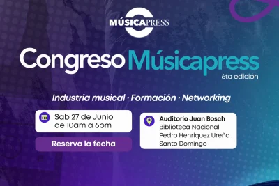 Congreso Músicapress celebrará su 6ta edición con destacados expertos de la música latina