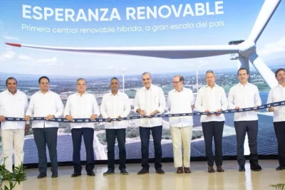Presidente Abinader inaugura central Esperanza Renovable de EGE Haina
