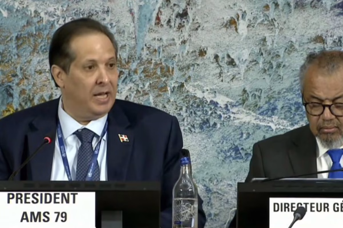 Ministro Víctor Atallah toma posesión como presidente de la Asamblea Mundial de la Salud