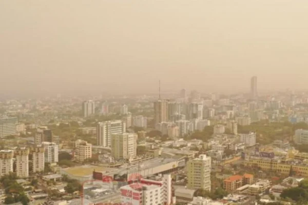 Onda tropical provoca aguaceros; calor y polvo del Sahara seguirán afectando el país