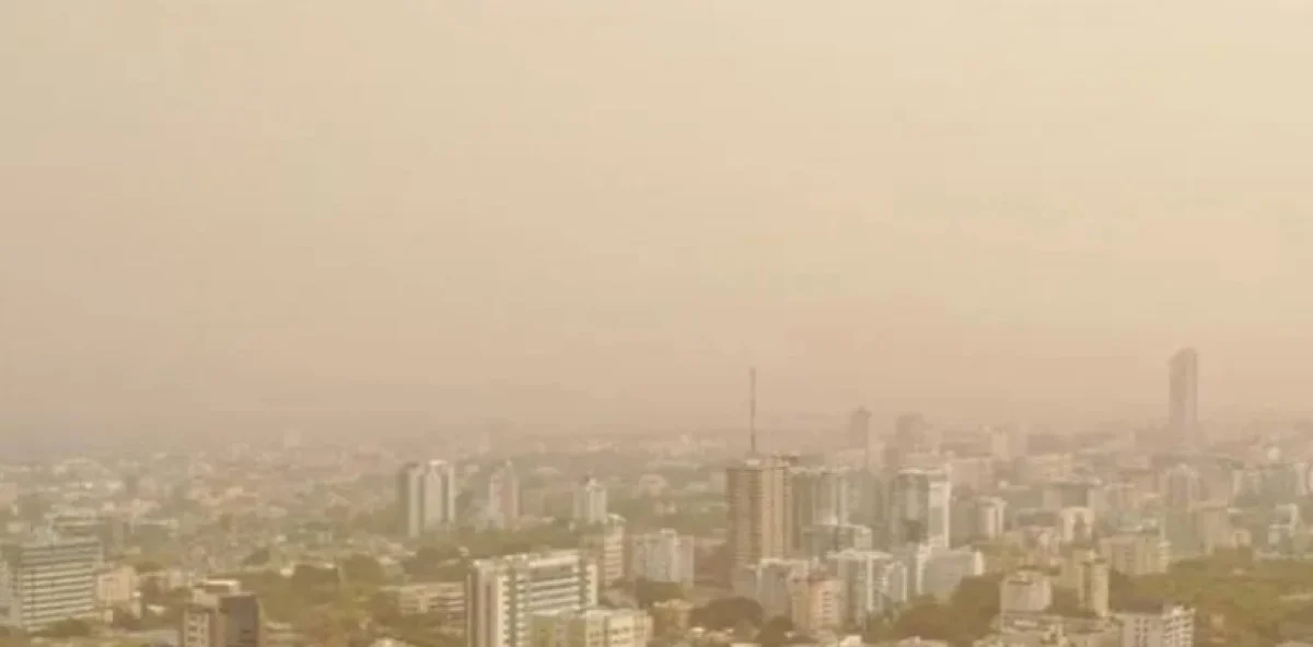 Un cielo grisáceo por polvo del Sahara y chubascos aislados en algunas provincias marcarán el clima