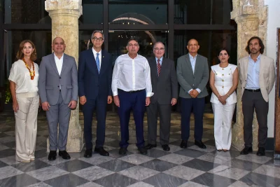 Ministros de Educación y Cultura centroamericanos visitan el Centro Cultural Taíno Casa del Cordón