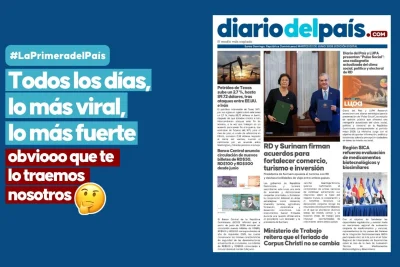 RD y Surinam pactan en comercio y turismo; el petróleo otra vez azarando y otras noticias
