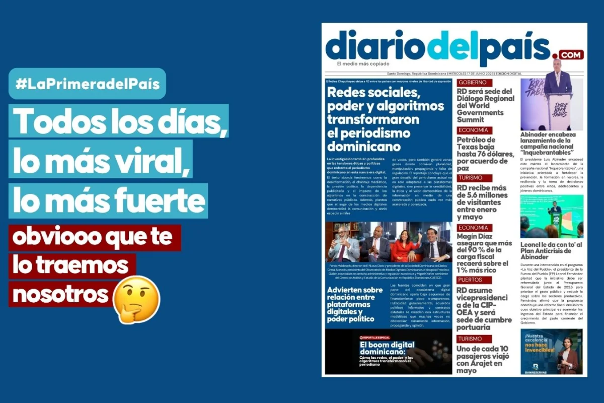 Redes sociales, poder y algoritmos transformaron el periodismo dominicano