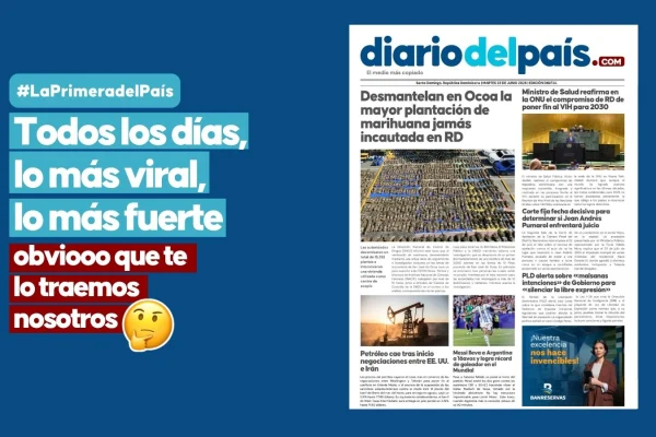 ¡Su Santísimo! Cae la mayor plantación de marihuana jamás incautada en RD y otras noticias