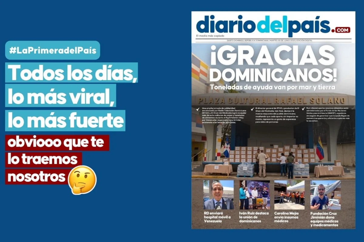 ¡GRACIAS  DOMINICANOS! Toneladas de ayuda van por mar y tierra a Venezuela