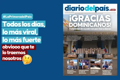 ¡GRACIAS  DOMINICANOS! Toneladas de ayuda van por mar y tierra a Venezuela