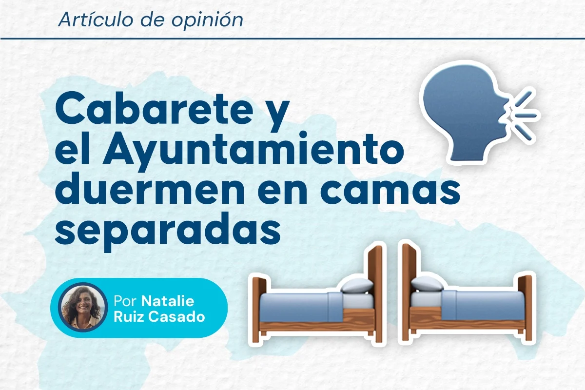 Cabarete y el Ayuntamiento duermen en camas separadas