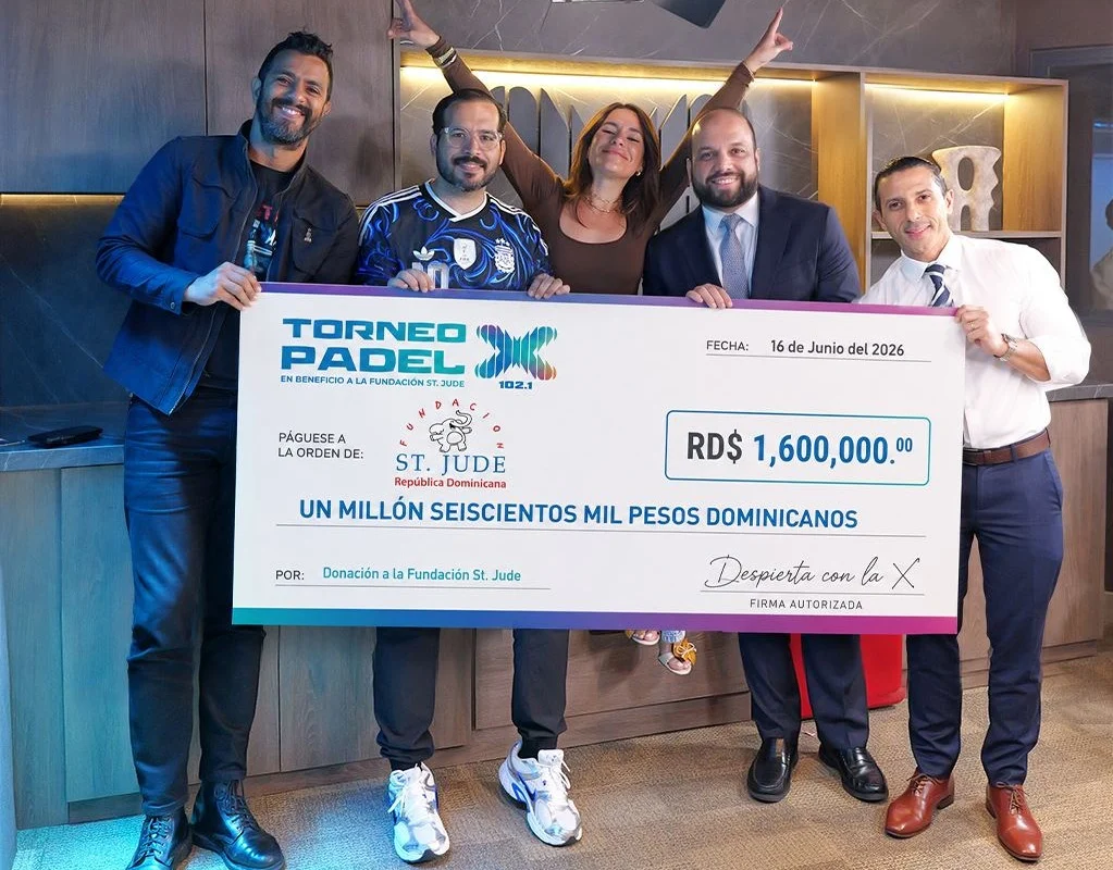Despierta con La X recauda RD$ 1.6 MM en una mañana para apoyar a niños con cáncer de la Fundación St. Jude