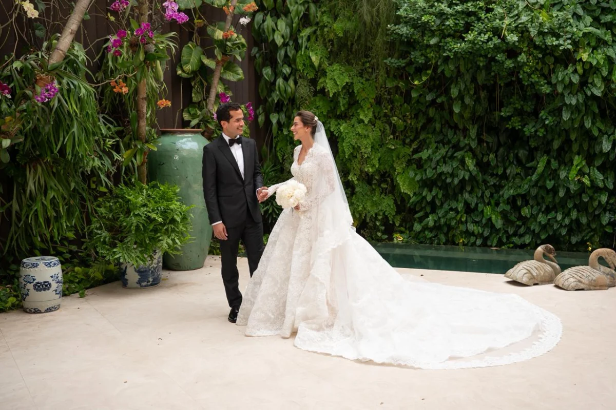 Omar Fernández y Alexia Rubio formalizan ante la Iglesia su matrimonio