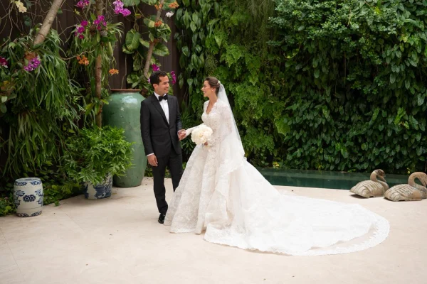 Omar Fernández y Alexia Rubio formalizan ante la Iglesia su matrimonio