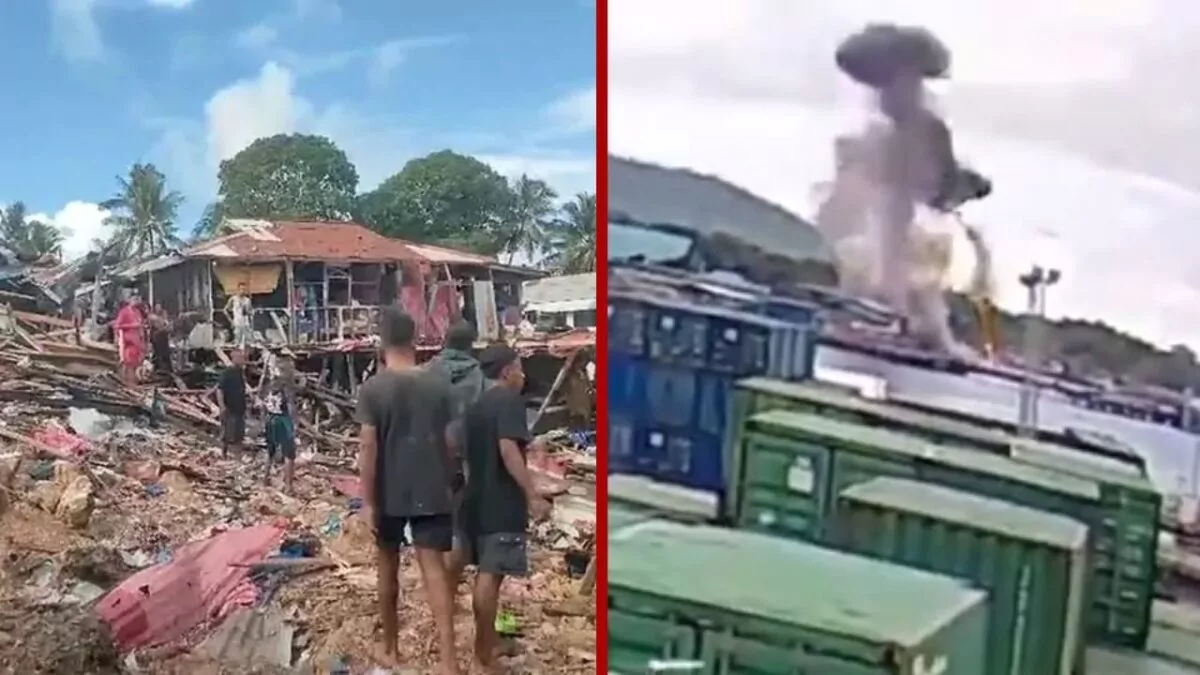 Al menos 5 fallecidos en Indonesia tras explosión de bomba de la II Guerra Mundial