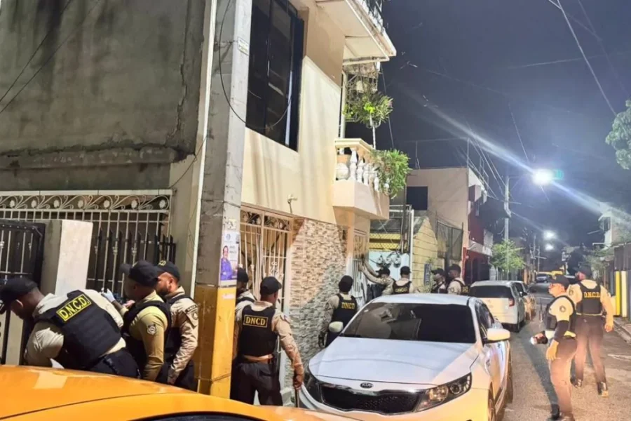 DNCD desmantela varios puntos de droga en el Distrito Nacional