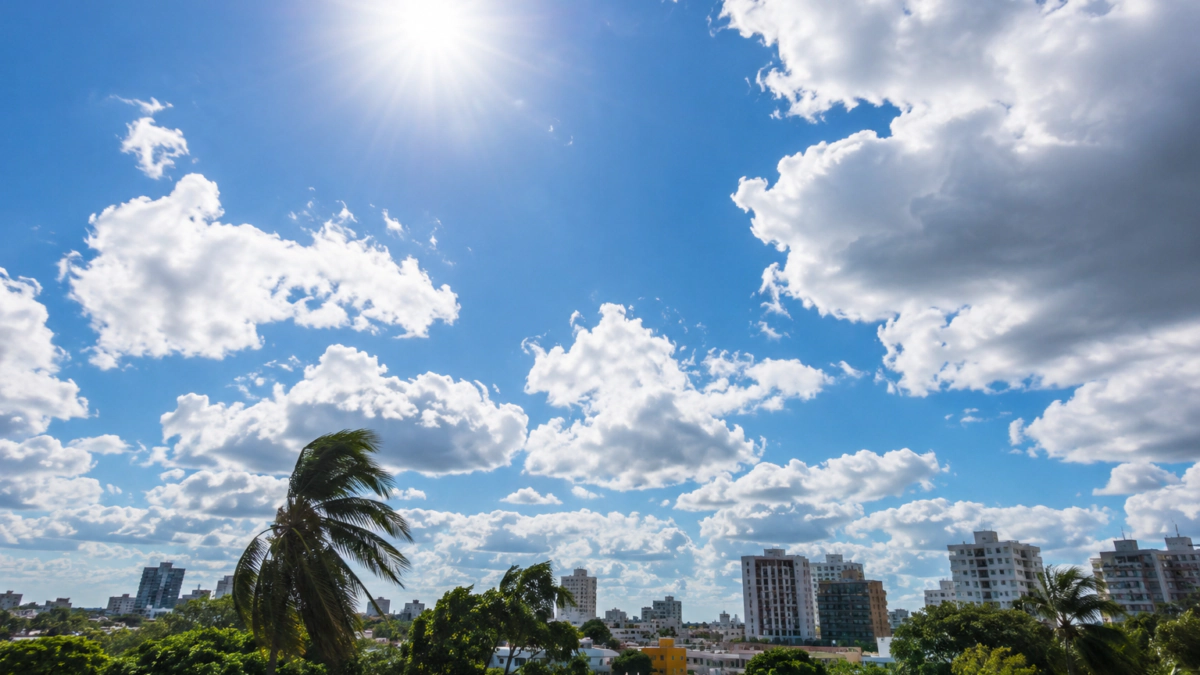 Indomet prevé calor intenso y chubascos aislados en varias provincias