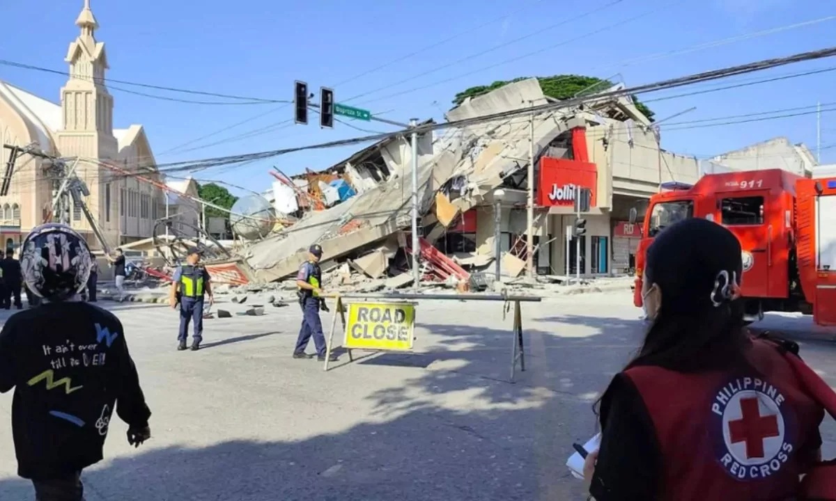 Terremoto de 6,2 sacude isla filipina una semana después de otro sismo