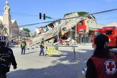 Terremoto de 6,2 sacude isla filipina una semana después de otro sismo