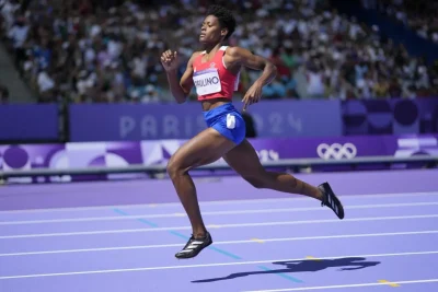 Marileidy Paulino establece récord en Mónaco con tiempo de 48.67 segundos