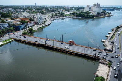 MOPC anuncia cierre temporal del puente flotante por 2 horas este sábado