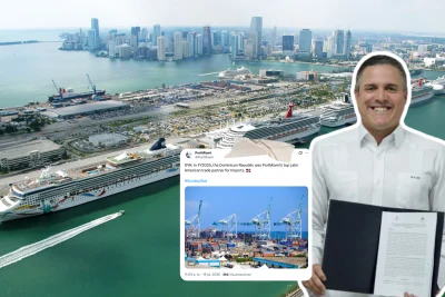 PortMiami reconoce a República Dominicana como su principal socio latinoamericano para importaciones