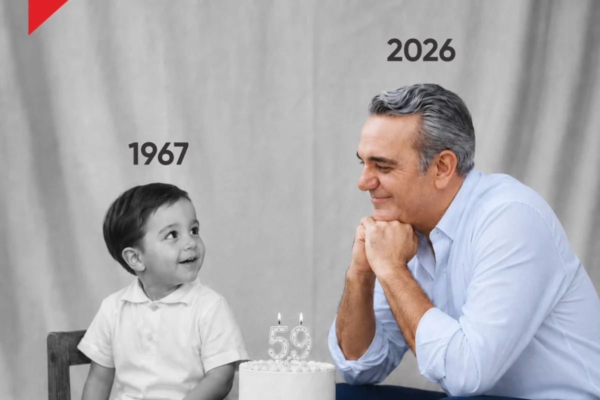 Luis Abinader celebra este domingo su cumpleaños número 59
