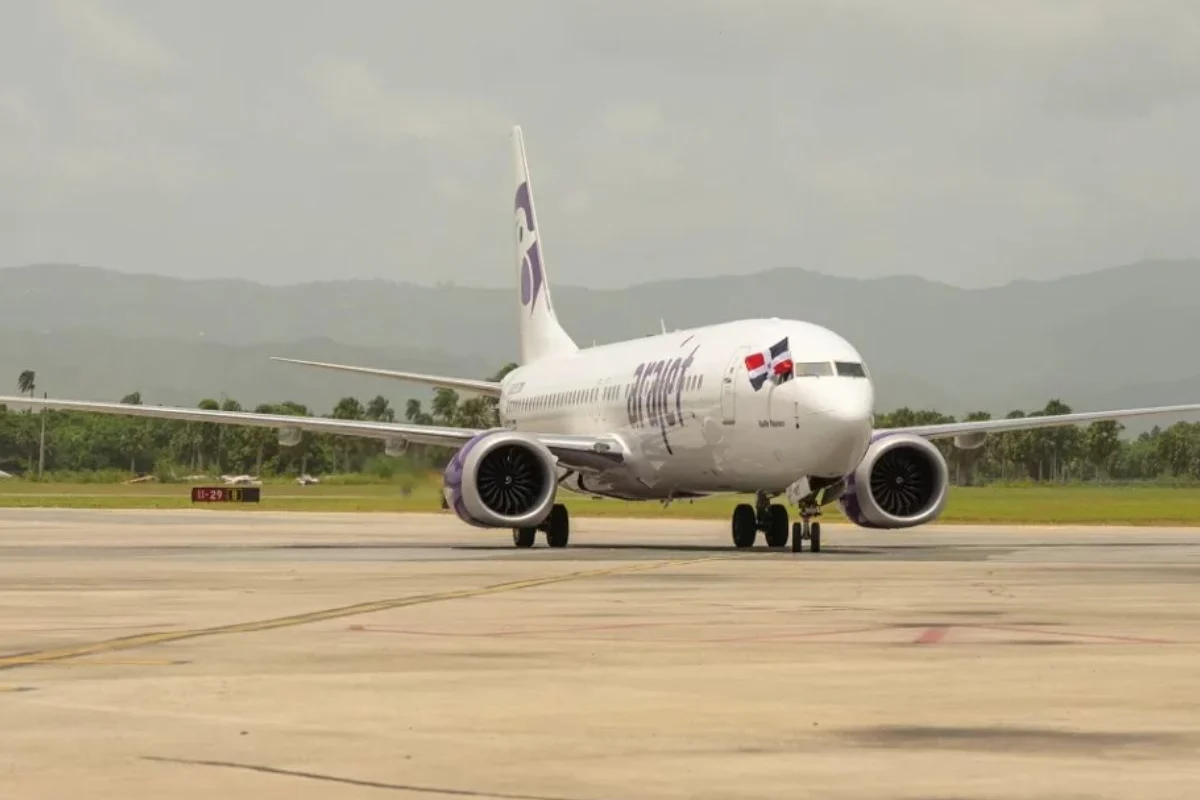 Arajet realiza su primer vuelo hacia Venezuela para llevar ayuda humanitaria