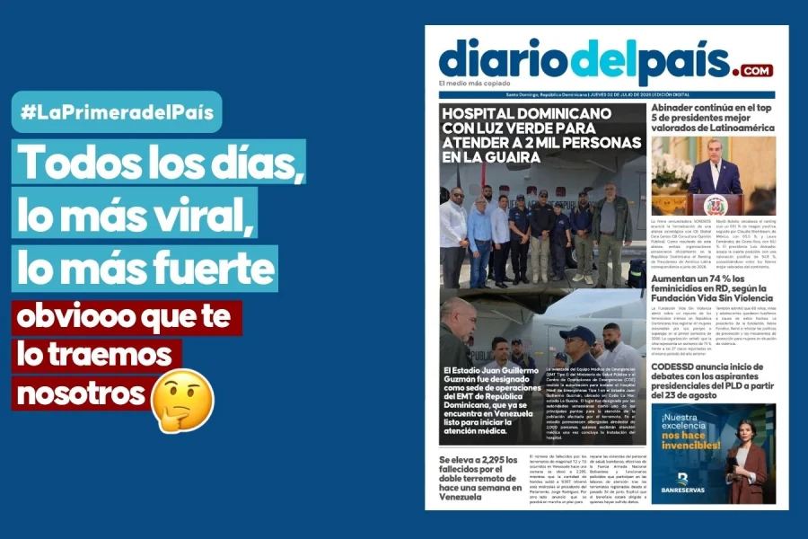 Hospital dominicano con luz verde para atender a 2 mil personas en La Guaira