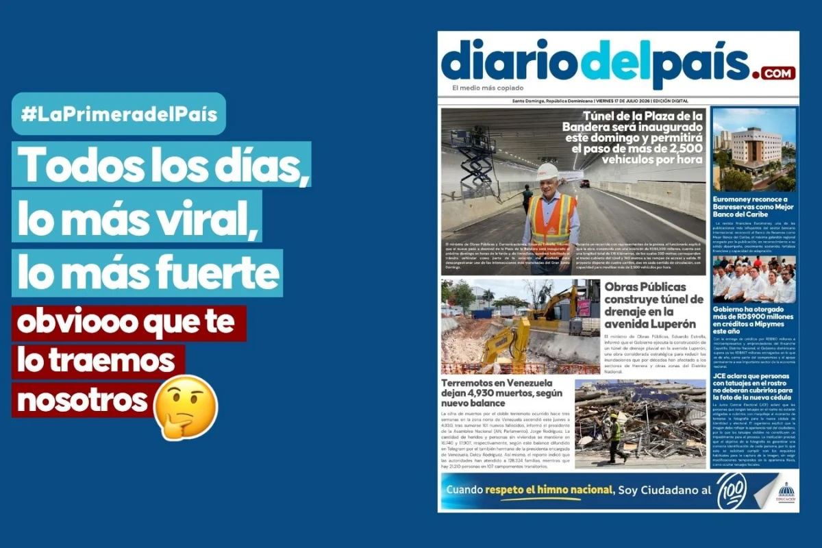 El domingo estrenamos túnel… vamos a ver si por fin bajan los tapones en la Luperón