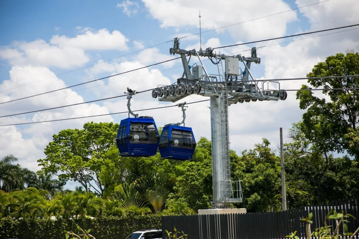 Teleférico de Los Alcarrizos reanudará sus operaciones el 20 de julio tras mantenimiento programado