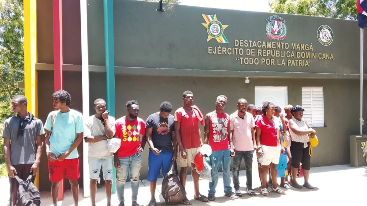 Ejército localiza grupo de 25 haitianos indocumentados durante operativos