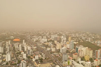 Indomet pronostica ambiente caluroso y escasas lluvias por polvo del Sahara
