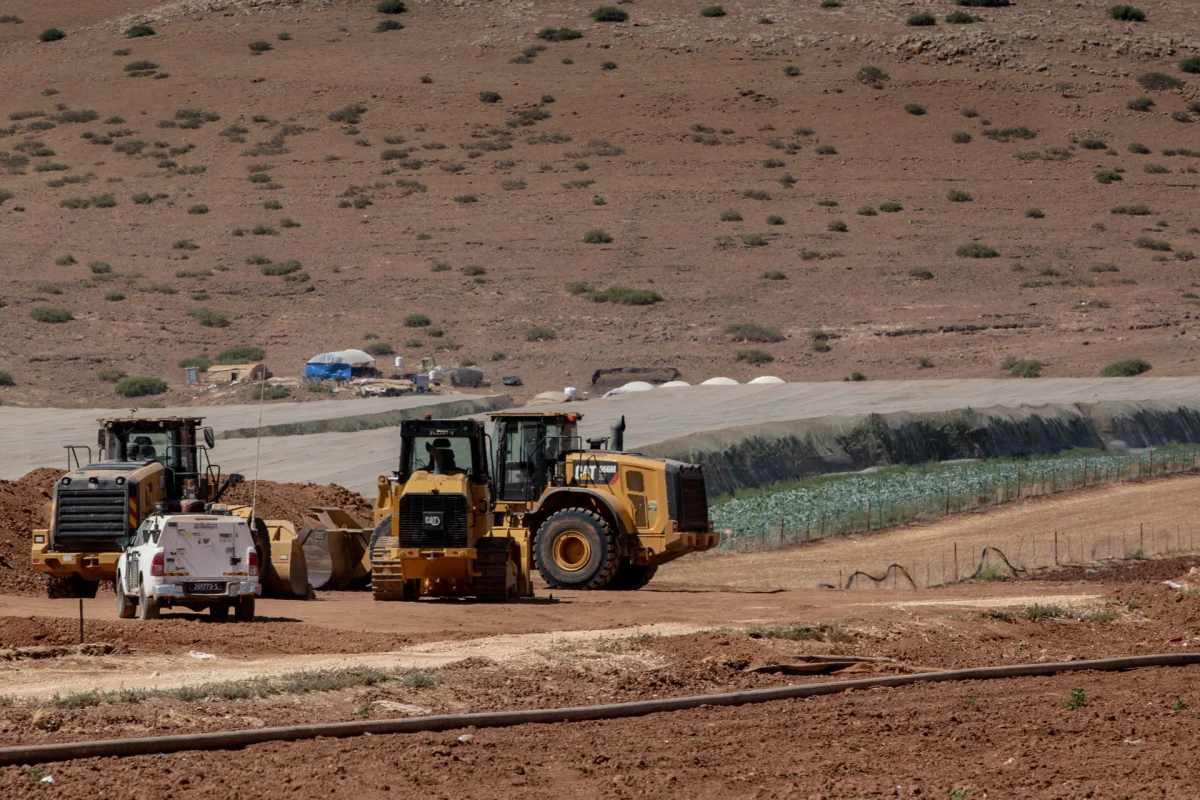 Israel construye un nuevo y kilométrico muro que segregará el Valle del Jordán palestino