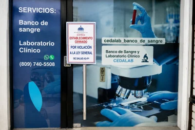 Salud Pública clausura banco de sangre por violación a las normas de Salud