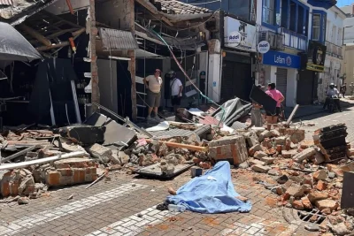 Al menos 111 muertos y 87 heridos tras terremoto en Colombia